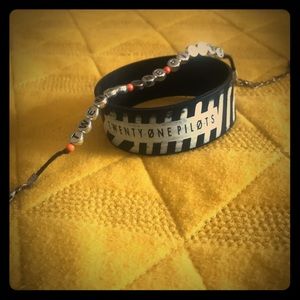 2 Twenty One Pilots bracelets